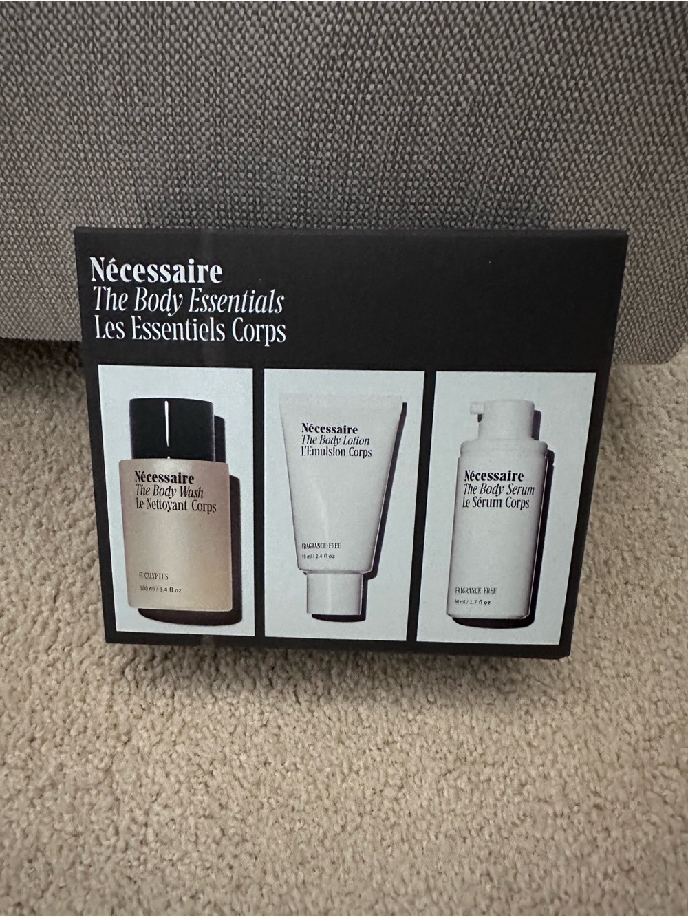Necessaire The Body Essentials Set - Travel Size